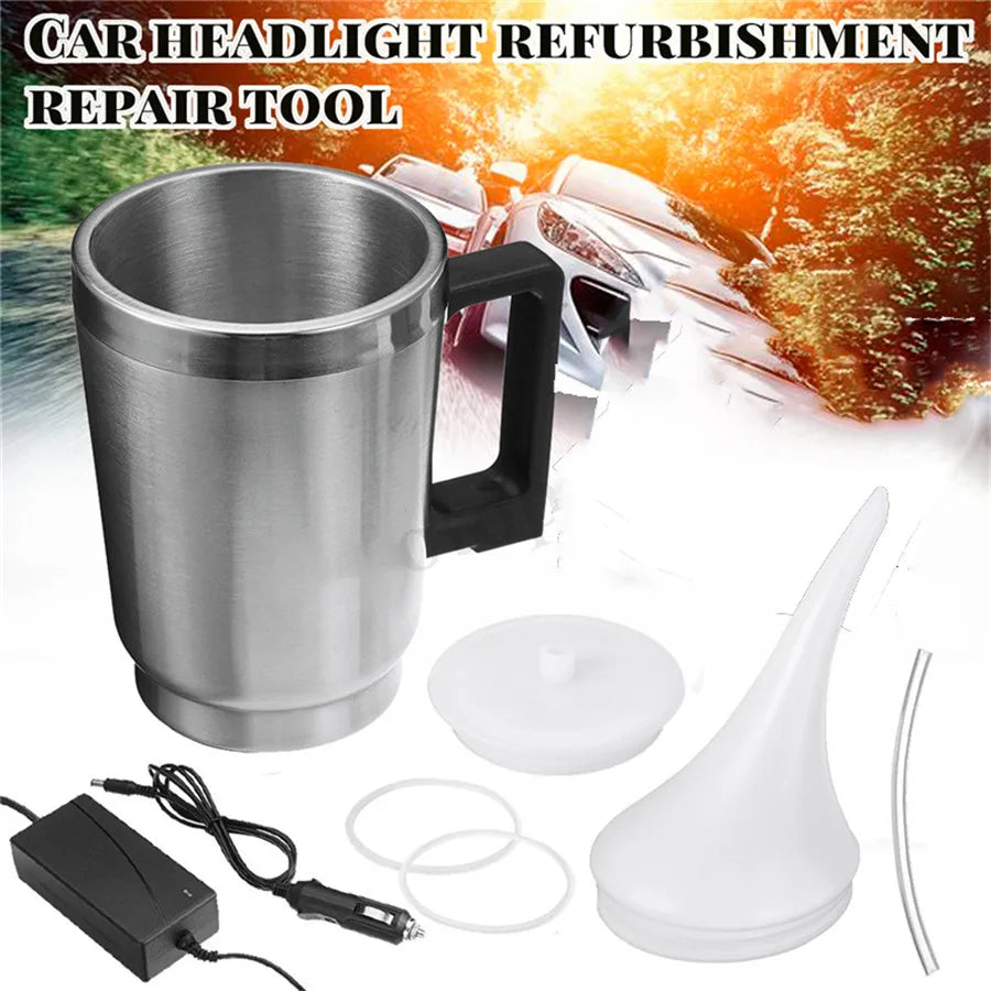 Car Headlight Lens Repaire/Restoration Kit Restorer System Professional Polishing Tool+ Ad