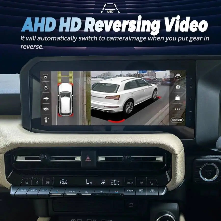 For Toyota Prado 2024 Right-Hand Drive Carplay Multimedia Video Player GPS Navigation Head | AUTOKITSHOP