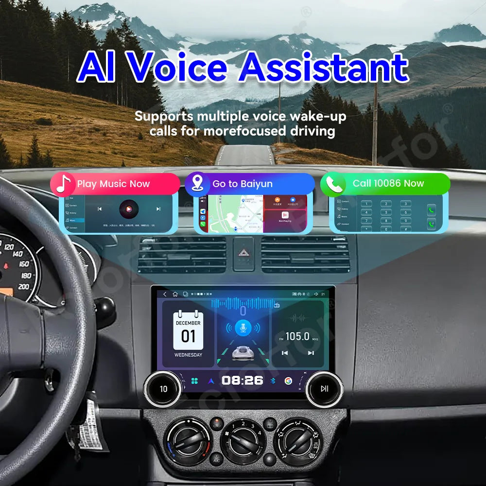 High End Ultra Large Full HD Touch 11.5 Inch Android 15 Wireless CarPlay GPS Navi Car Medi