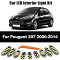 ZITWO 12Pcs Canbus Indoor Lamp For Peugeot 207 SW 2006 2007 2008 2009 2010 2011 2012 2013 2014 L - Canbus LED Car Light
