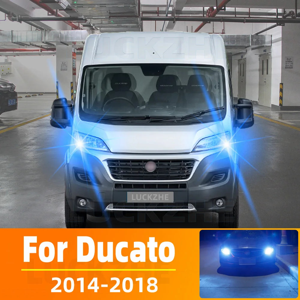 2-Piece LED Interior Light Kit for Fiat Ducato Accessories - Canbus Error-Free Bulbs | AUTOKITSHOP