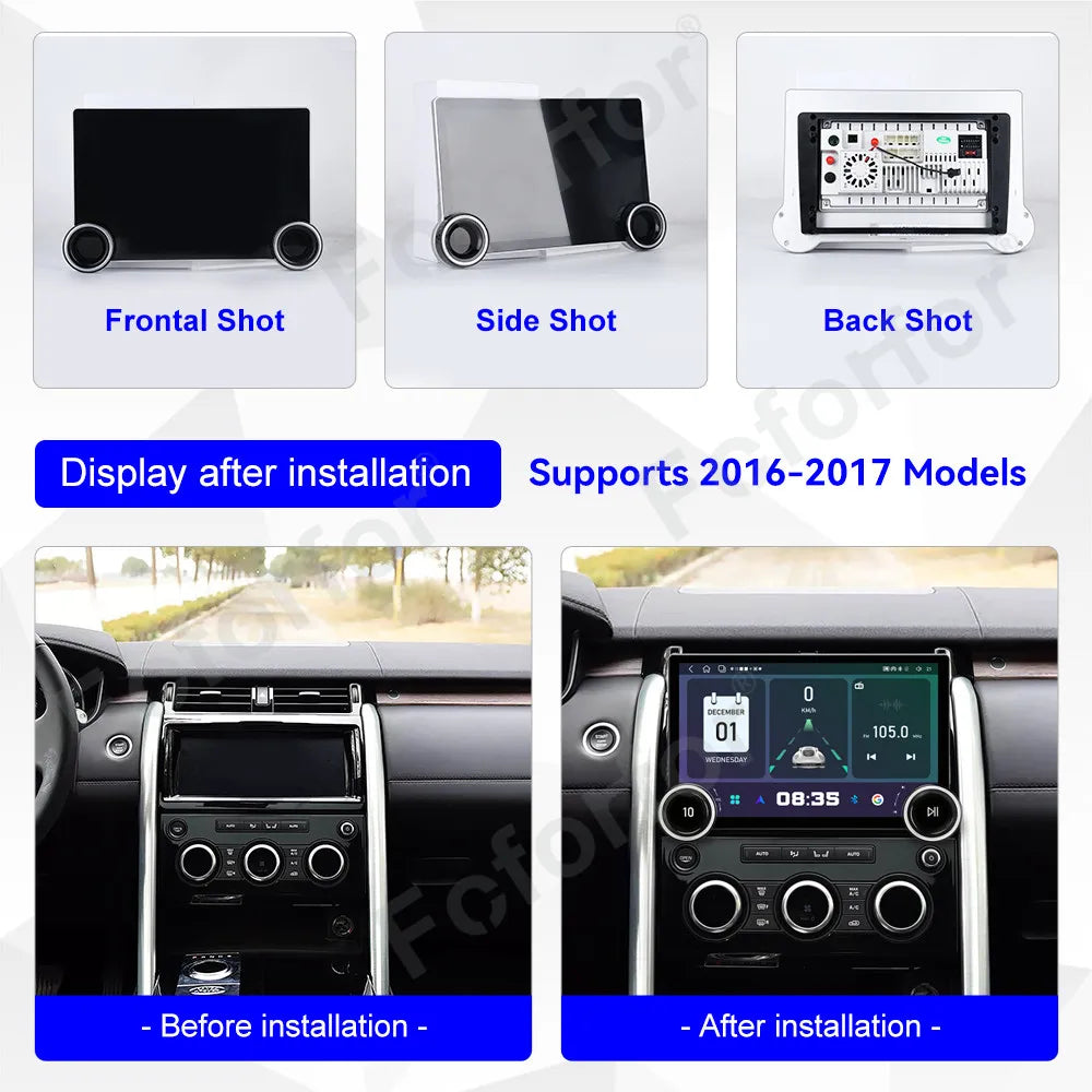 Luxury High End 11.5 Inch Full HD Touch Android 15 Wireless CarPlay GPS GPS Navi Radio For