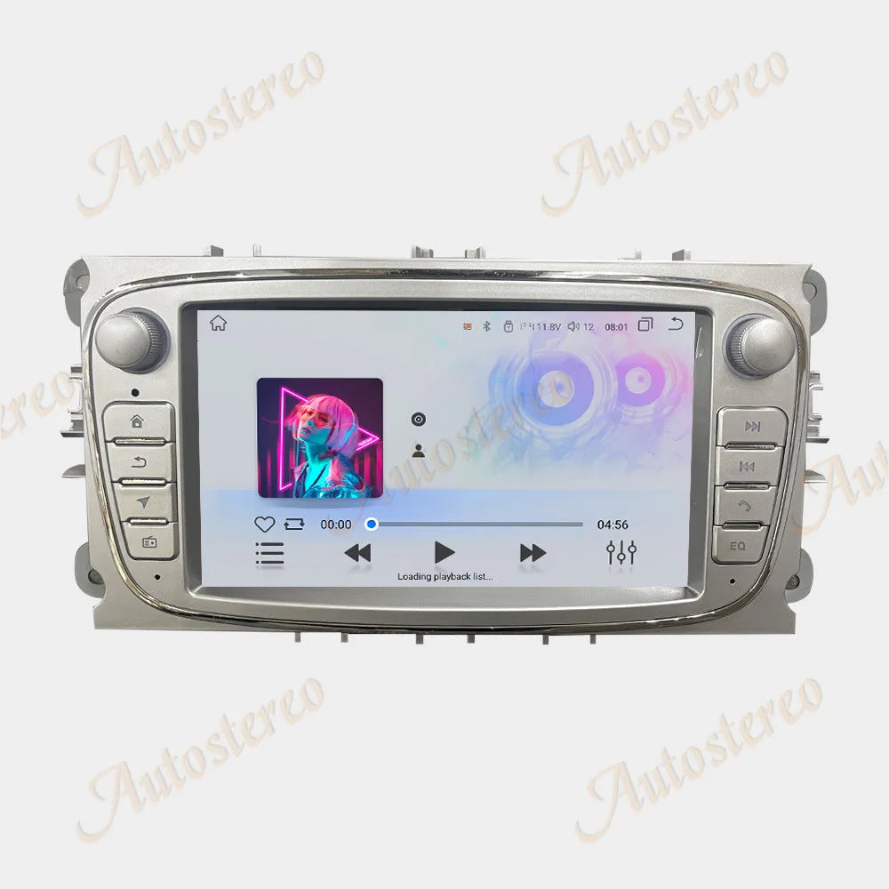 7 Inch Car Radio For Focus MT2 MT3 S-Max Mondeo 9 Galaxy C-Max 2004-2012 CarPlay Multimedi