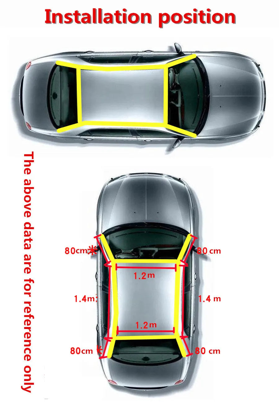 9M Rubber Seal Car Front Rear Windshield Sunroof Waterproof Dustproof Edge Strip Trim Univ
