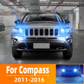 2-Piece LED Interior Light Kit for Jeep Compass MK Accessories - Canbus Error-Free Bulbs | AUTOKITSHOP
