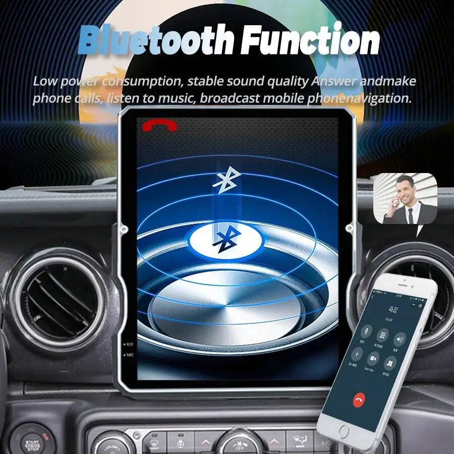 12.1inch Android15 Car Radio For Jeep Wrangler JL Gladiator Pickups JT 2018-2023 Head Unit | AUTOKITSHOP