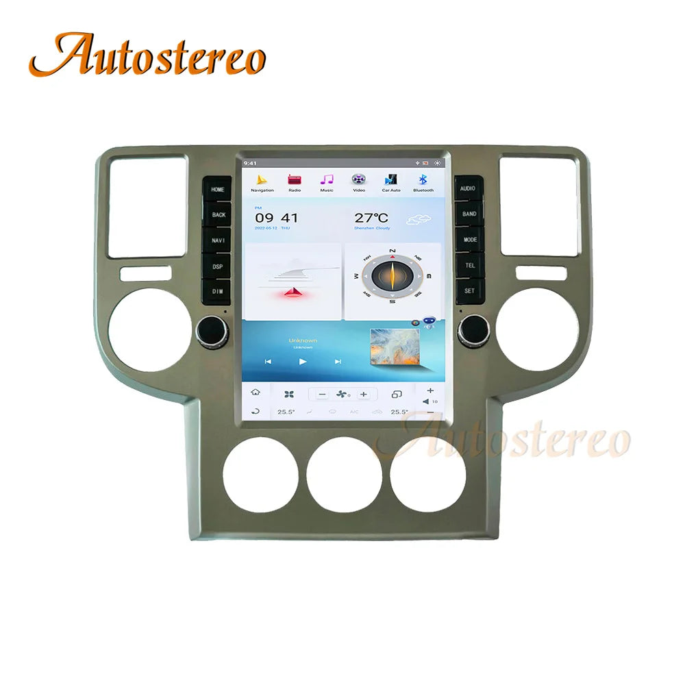 Carplay Android 13 Vertical Radio For NISSAN X-Trail T30 2002-2008 Car GPS Navigation Ster
