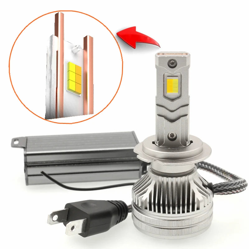 DIY COLOR K28 2pcs 160W 3000K-6500K 13000LM 9005 9006 H11 H1 Led Headlight Bulb Change lig
