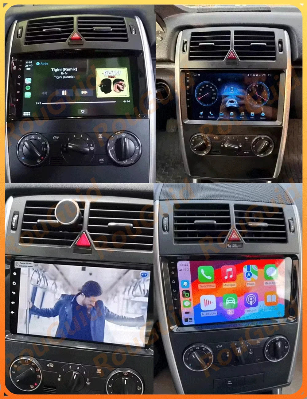 Carplay Car Radio For Mercedes Benz B200 A B Class W169 A160 A180 A200 A220 2009 -2012 And | AUTOKITSHOP