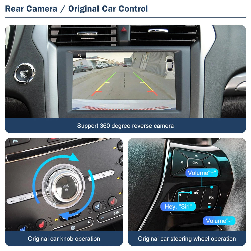 CNRoad Top Decoder Box Wireless CarPlay for Ford Explorer Fusion Mondeo Sync2 With Android | AUTOKITSHOP