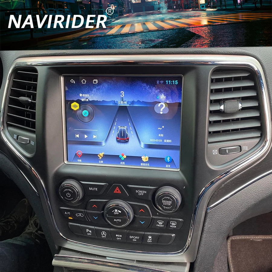 8.4" Android 15 For Jeep Grand Cherokee Smart Caplay Screen Car Radio Stereo GPS Multimedi
