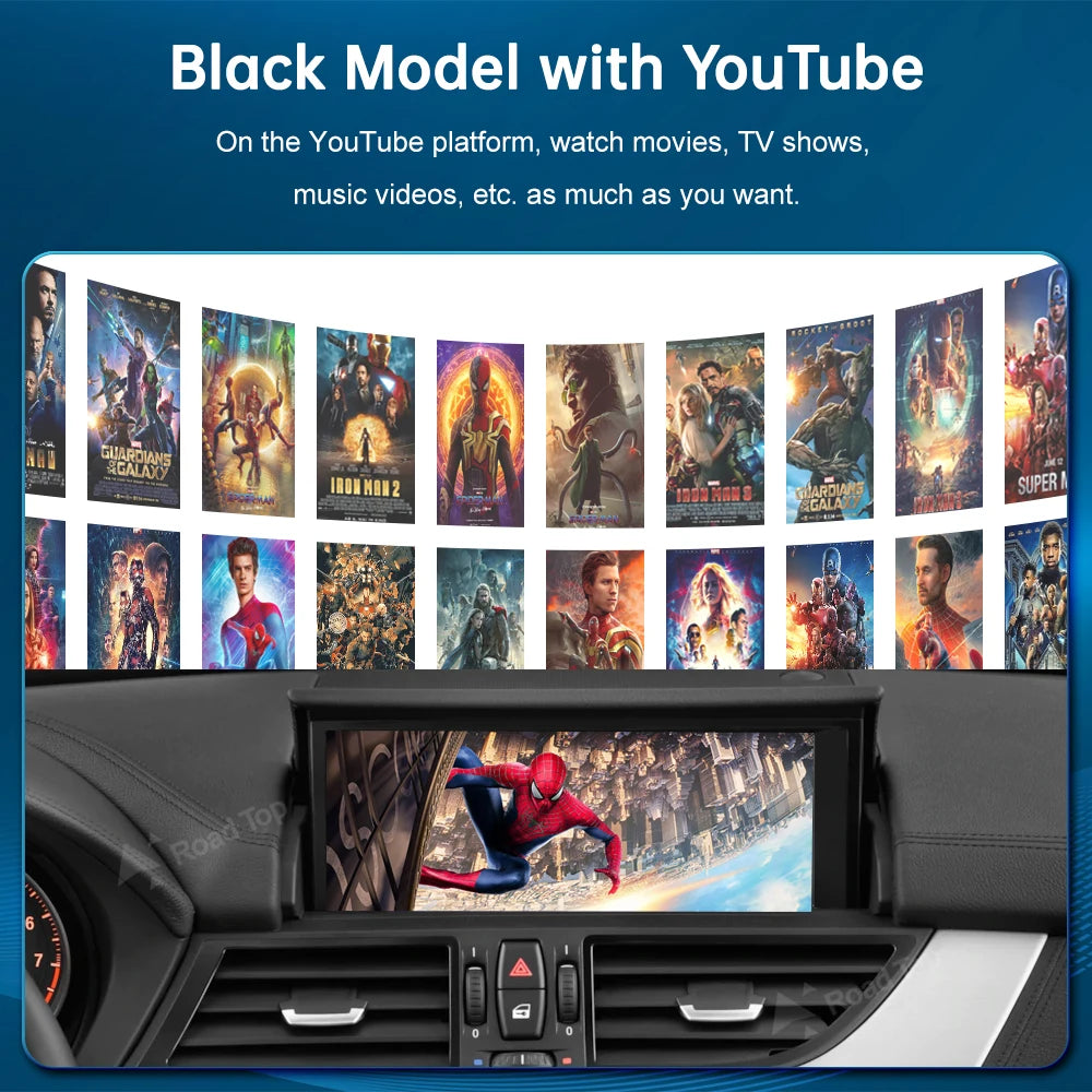 Road Top Wireless CarPlay Android Auto for BMW Z4 E89 CIC EVO System 2009-2018, with Airpl | AUTOKITSHOP