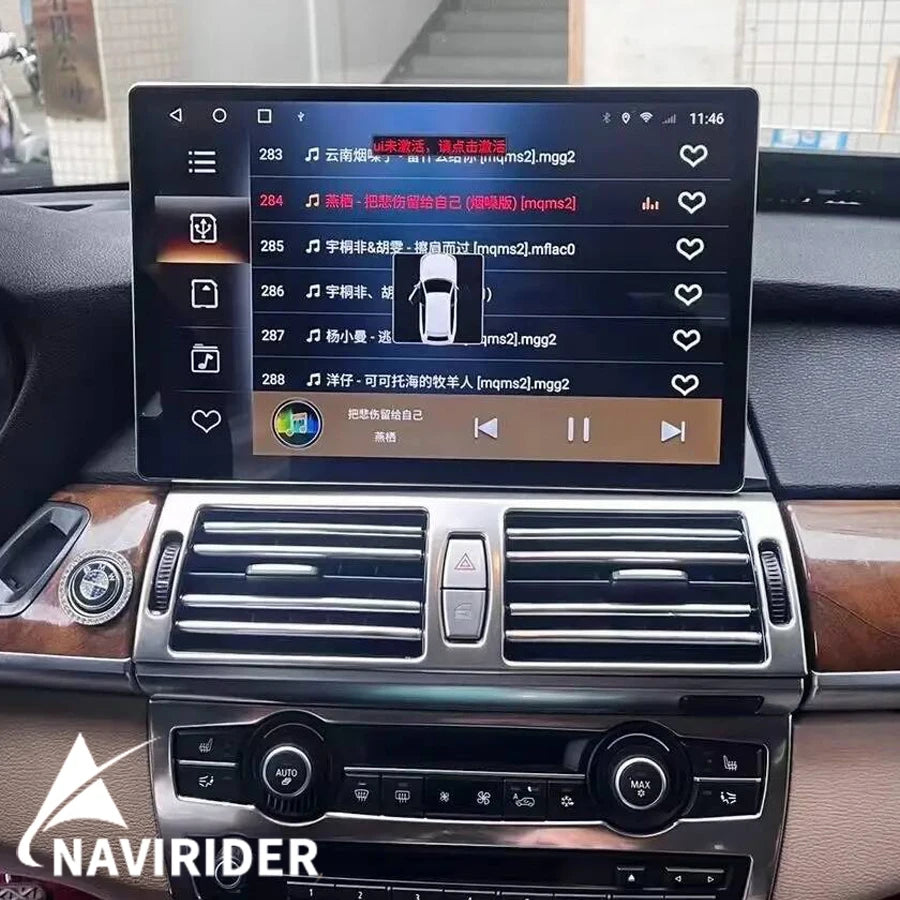13inch Dual System Android Screen For Bmw X5 E70 Bmw X6 E71 CCC CIC Stereo Car Radio Multi