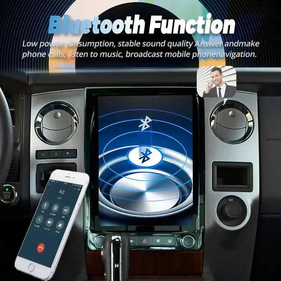 12.1" Screen Android 15 Car Radio Carplay For Ford Expedition 2015-2017 GPS Navigation Mul | AUTOKITSHOP