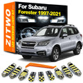 ZITWO LED Interior Dome Map Light Bulbs Kit For Subaru Forester SG SH SJ SK 1997 for Subaru 1997-2015 - Canbus LED Car L