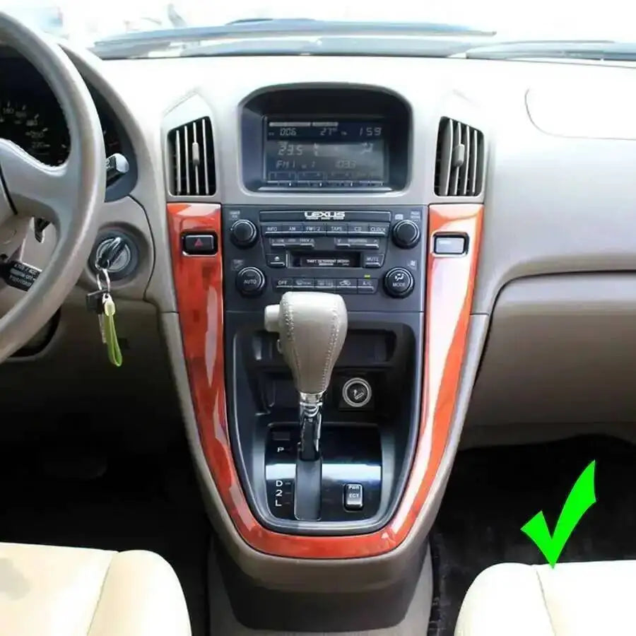 Android 15 Car Radio Carplay Stereo For Lexus RX300 Toyota Harrier 1998-2005 GPS Vertical