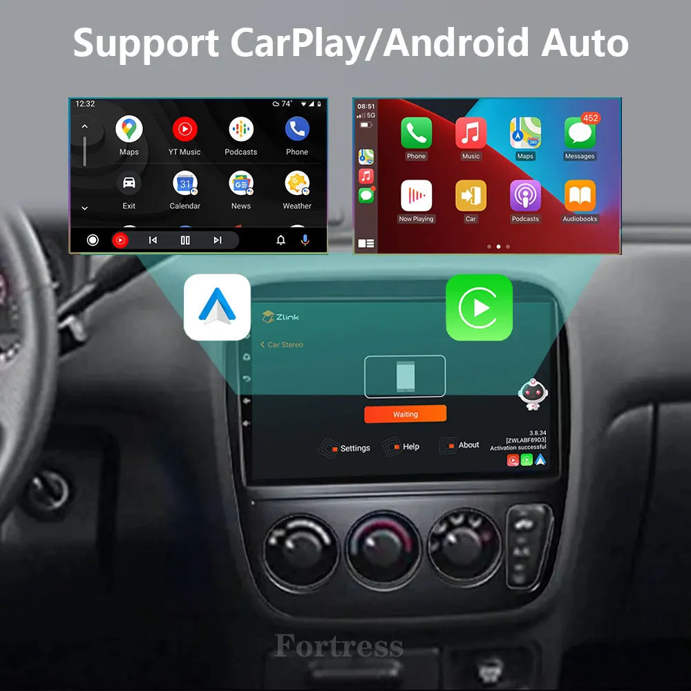 Android 16 Car Radio For Honda CRV CR-V 1995 1996 1997 1998 1999 2000 2001 Multimedia Vide