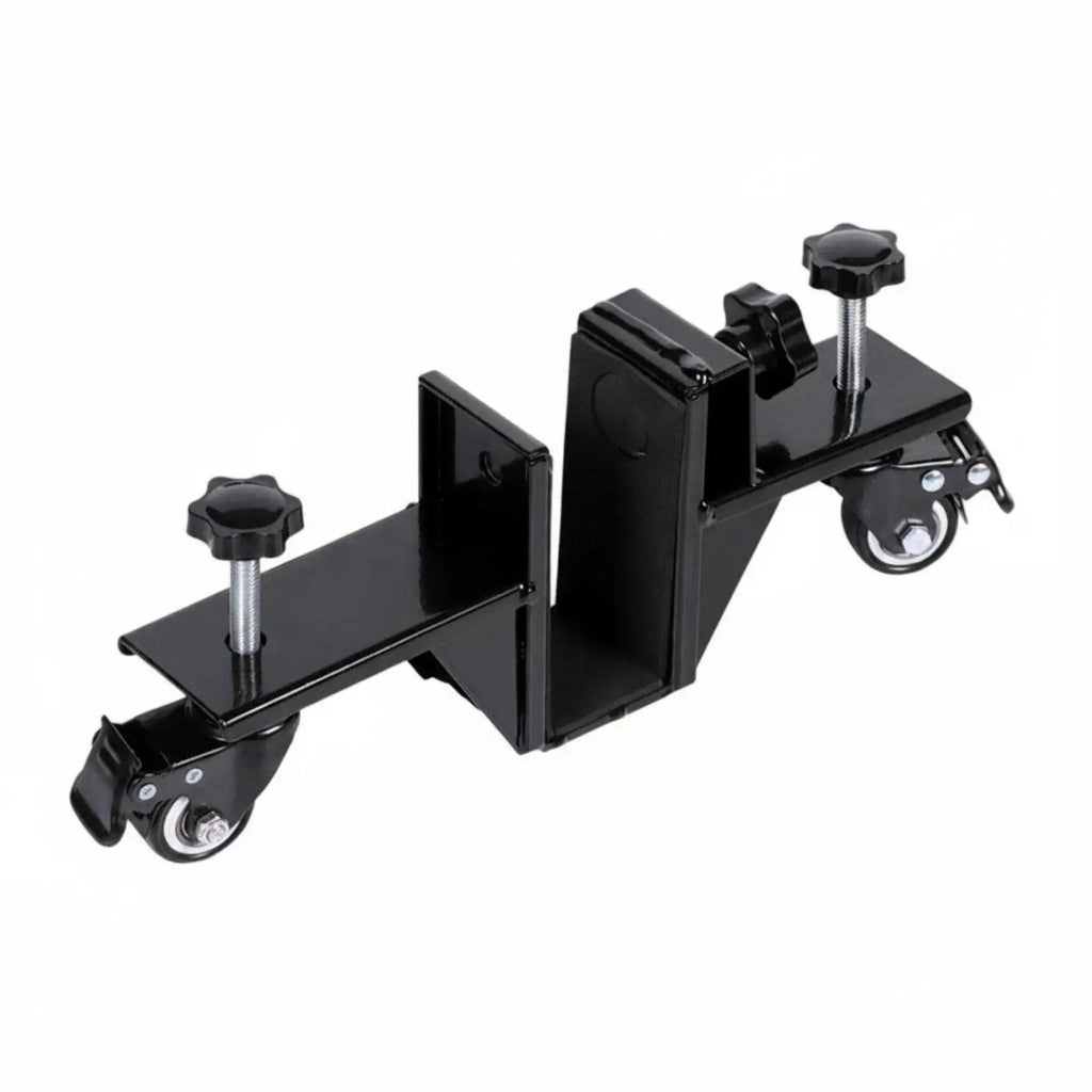 Adjustable Door Dolly Lockable Wheels Panel Dolly for Warehouse - Automotive LED Light
