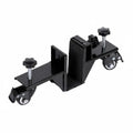 Adjustable Door Dolly Lockable Wheels Panel Dolly for Warehouse - Automotive LED Light