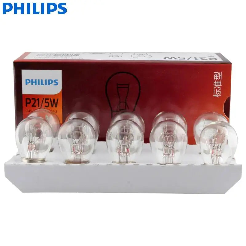 Philips Truck 24V P21/5W S25 21/5W BAY15d 1157 Standard Turn Signal Lamps Original Rear Bu