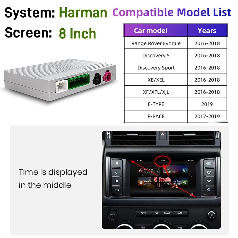 Wireless Carplay Android Auto Fits For Land Rover Jaguar Bosch Discovery 4 Evoque Freeland | AUTOKITSHOP