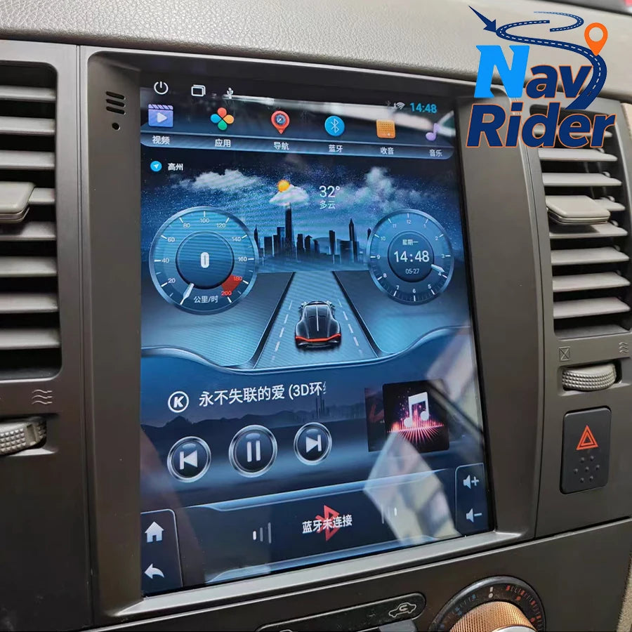 Carplay Car Multimedia Player GPS Stereo Autoradio Head Unit 9.7" Android Screen For Nissa