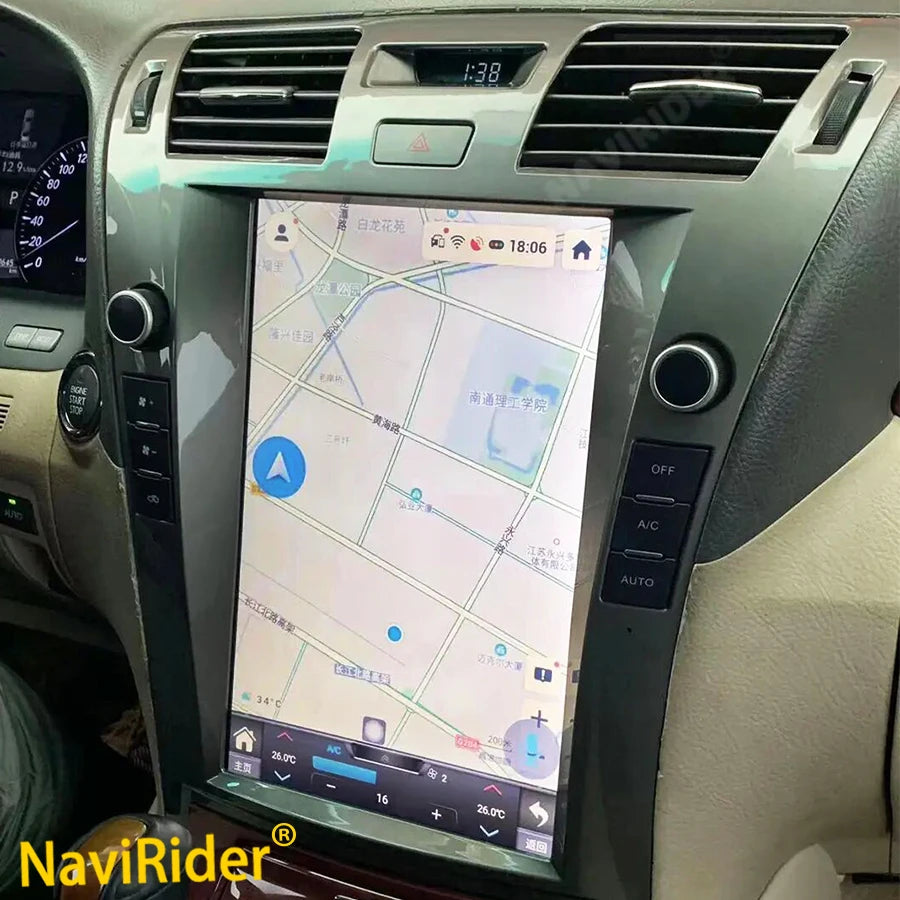 Android 14 12.1Inch For LEXUS LS460 2004-2009 Stereo Video Player Car Auto Radio Multimedi | AUTOKITSHOP