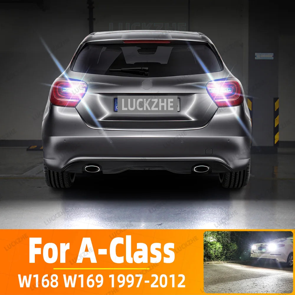 LED Interior Light Kit for Mercedes A Class W168 W169 LED Reverse Lights Back Up Light Car Reversing Lamp Benz W168 W...