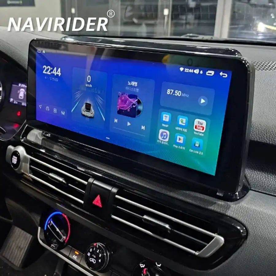 12.3inch Qled Screen Car Android For Kia Seltos KX3 2020-2021 Carplay Radio 2din Video Pla