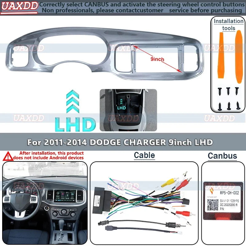 LED Interior Light Kit for Dodge 2011-2014 - Canbus Error-Free Interior Bulbs