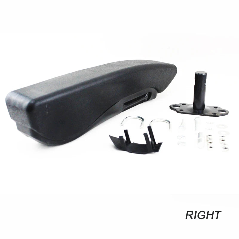 Universal Folding Right Armrest Seat Elbow Arm Console Bracket Black Car Truck