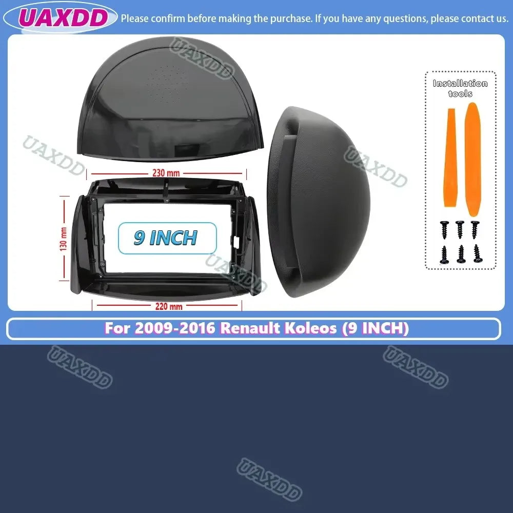 For 2009-2016 Renault Koleos 9INCH Car dvd radio Android Host speaker decoder MP3 MP5 fasc