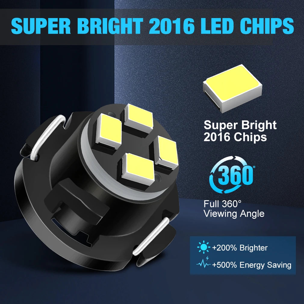 10-Piece LED Interior Light Kit for T3 T4 - Canbus Error-Free Interior Bulbs