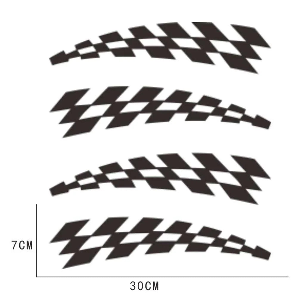 Side Strips Car Sticker sticker Racing Strips Wheel Eyebrow Sticker