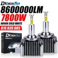 7800W D1S D3S LED Headlight 3D 360 HID D2S D4S Canbus D5S D8S D1R D2R D3R D4R 8600000LM Xe