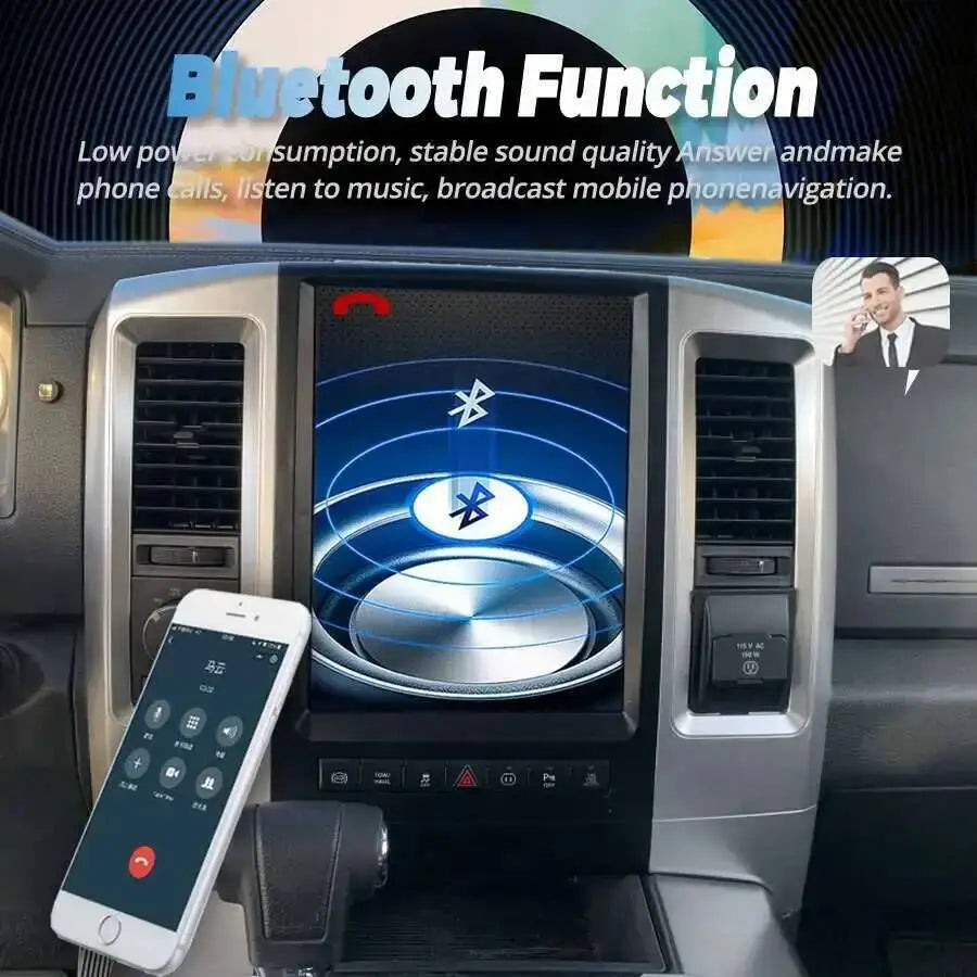Touch screen For Dodge RAM 1500 2009-2012 Android Car Radio WIFI Stereo Carplay Video Navi | AUTOKITSHOP