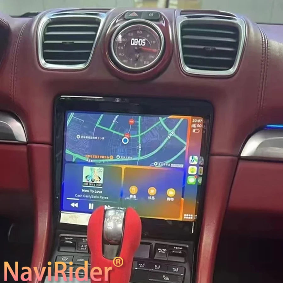 CarPlay For Porsche Boxster 911 718 Android 13 2012- 2018 Car Radio GPS Multimedia Player  | AUTOKITSHOP