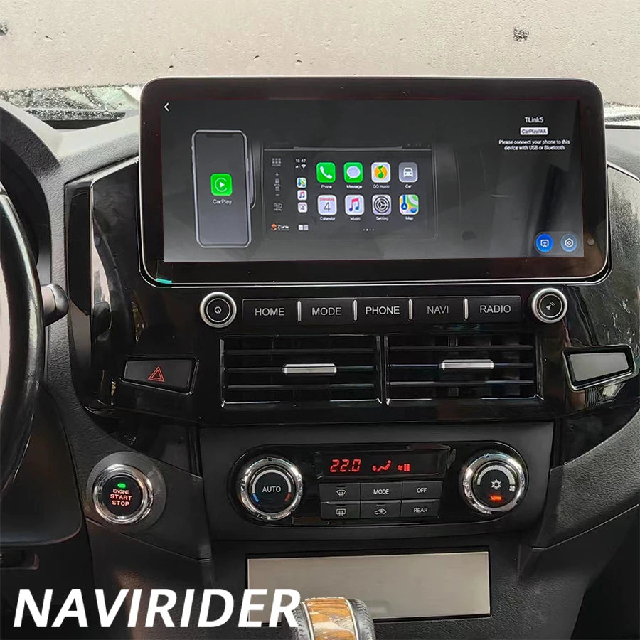 12.3" For Mitsubishi Pajero 4 V73 V87 V88 V93 V97 V98 V99 V80 V90 2007-2020 Stereo Android