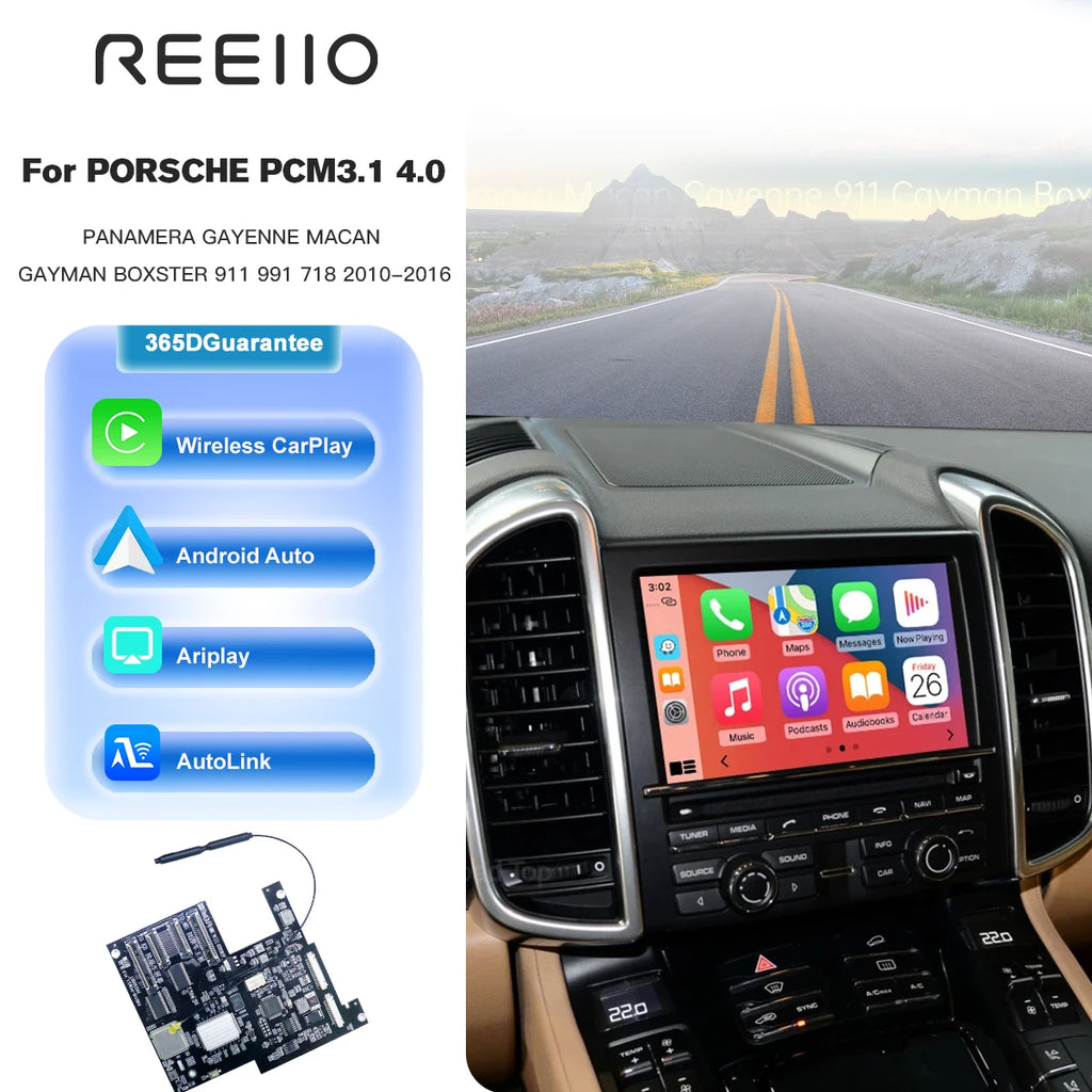 Wireless CarPlay Android Auto For Porsche Panamera Gayenne Macan Gayman Boxster 911 991 71