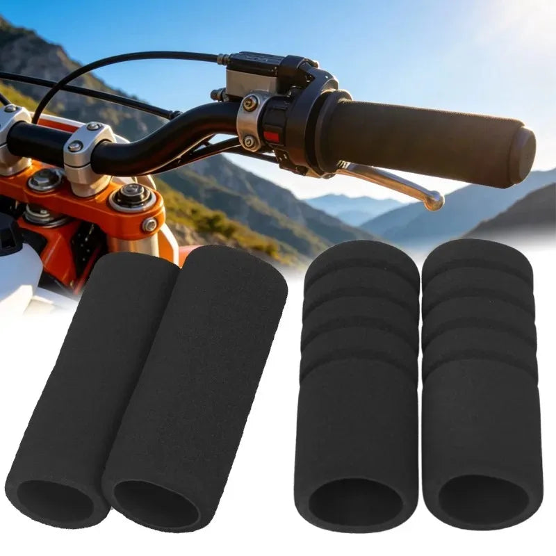 Sponge Gloves Lever Cover Universal Motorcycle Foam Hand Grips Motorcycle Handlebar Sponge Glove - Automotive LED Light