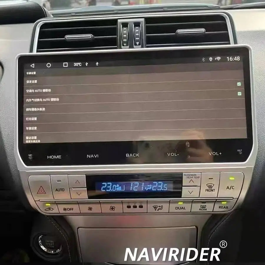 Carplay Auto Multimedia Player Android 15 Built-in 360 For Toyota Prado 2018 Stereo 4G+Wif