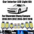 8-Piece LED Interior Light Kit for Chevrolet Chevy Camaro 2010- 2016 - Canbus Dome Map Door Trunk Bulbs | AUTOKITSHOP