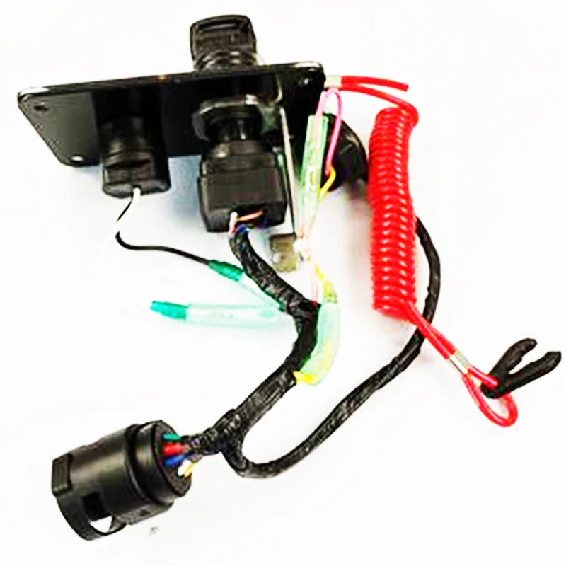 Outboard Motor Single Engine Key Switch Panel For Yamaha 704-82570-08-00