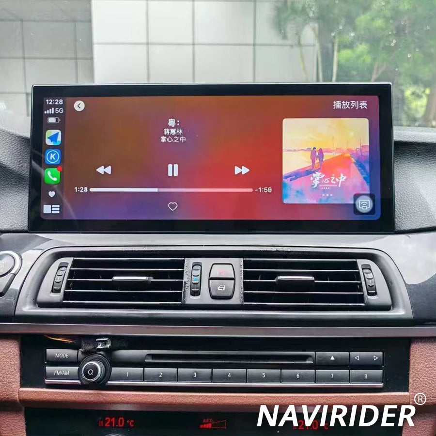 15.8Inch Dual System GPS Qled Screen For BMW 3 5 7 Series X1 X3 X5 Z4 Android 15 Video Pla