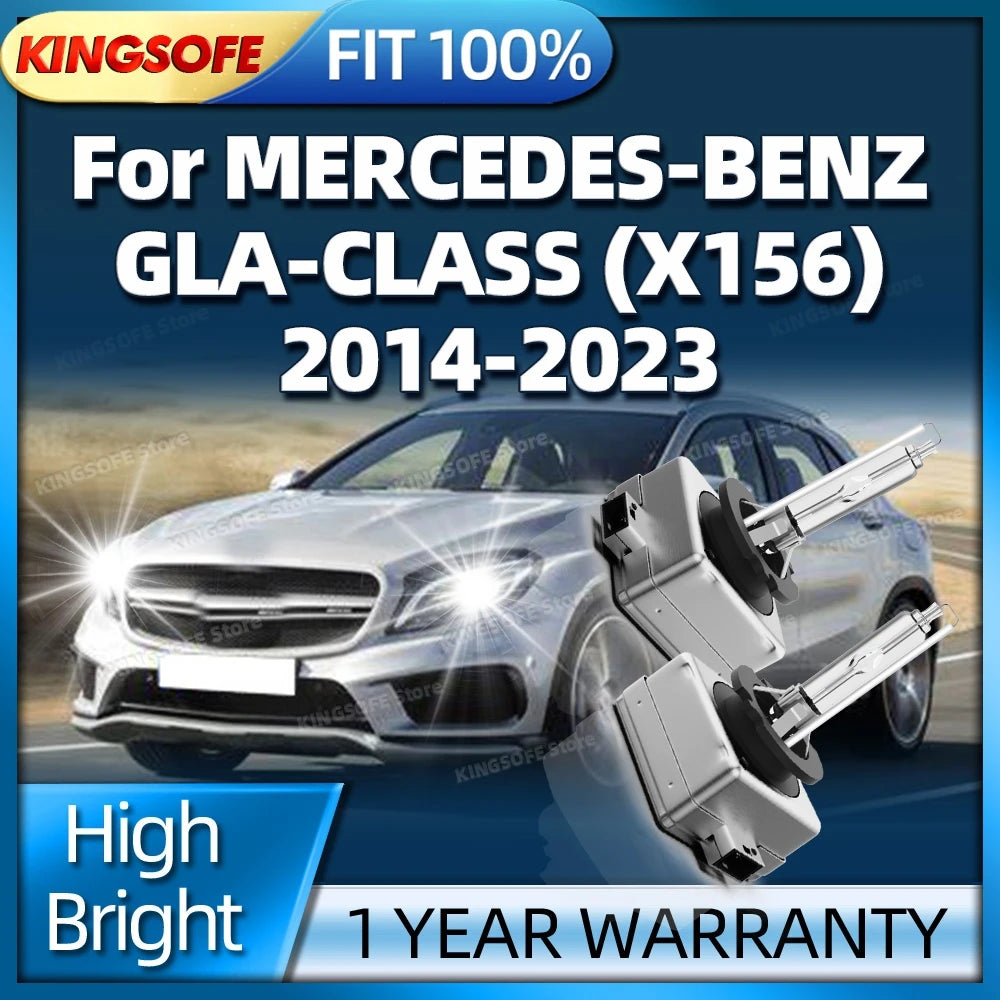 D3S Xenon Light Bulbs 6000K HID Car Headlight For MERCEDES-BENZ GLA-CLASS X156 2014-2023 2