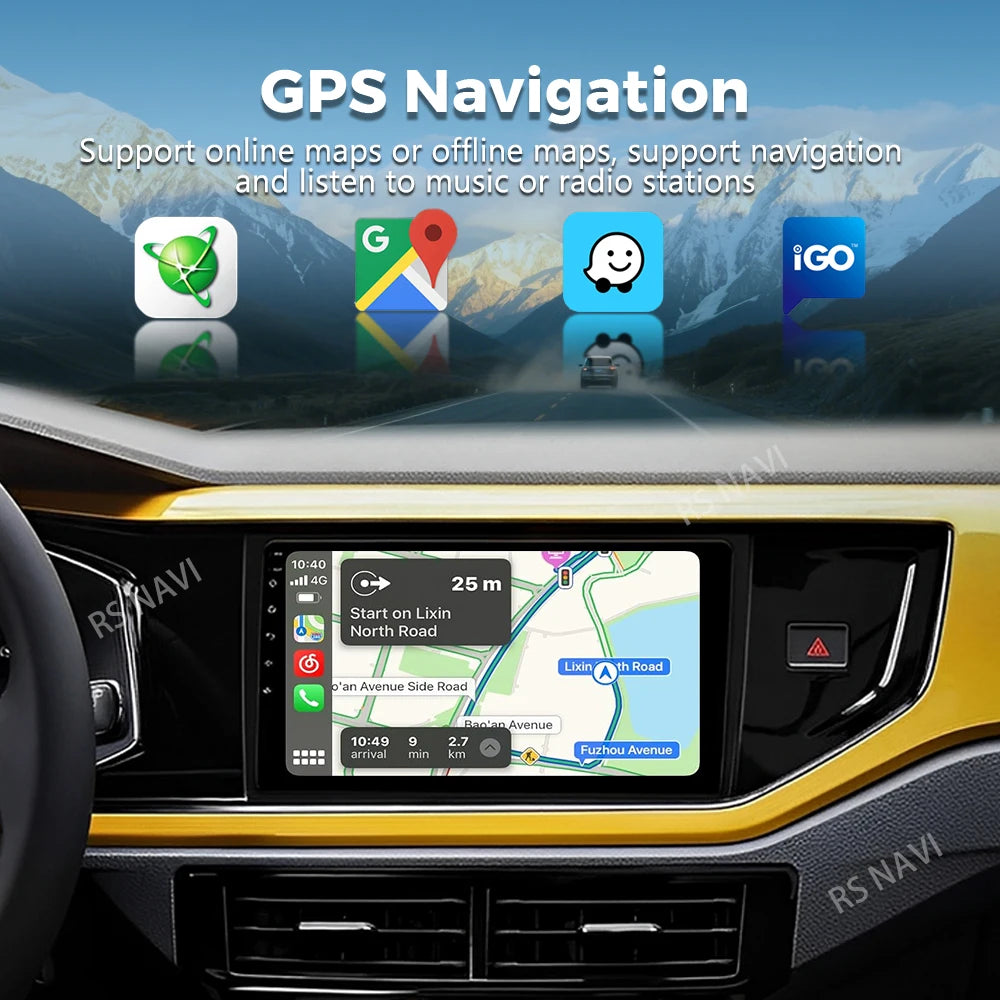 Android 16 For VW Volkswagen MQB POLO VI Jetta MK7 T6 2015 - 2021 Stereo Car Radio Multime