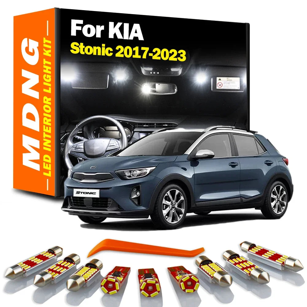 11-Piece LED Interior Light Kit for KIA Stonic - Canbus Error-Free Bulbs | AUTOKITSHOP