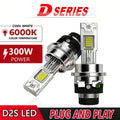 D SERIES LED Headlight HID Bulbs D2S D4S 1:1 Replace Headlamp 12V 24V Canbus 6000K 30000LM