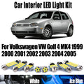 13-Piece LED Interior Light Kit for Volkswagen VW Golf 4 MK4 - Canbus Error-Free Bulbs | AUTOKITSHOP