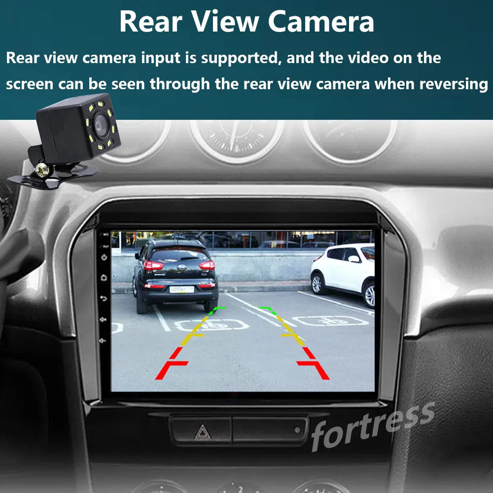 Android 13 For Suzuki Vitara 4 2015 - 2022 Car Radio Stereo Multimedia Navigation GPS Vide